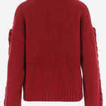 MAGLIONE REALIZZATO IN LANA E CASHMERE CON FIOCCHI E TRECCE 22860 167 THE.GARMENT 