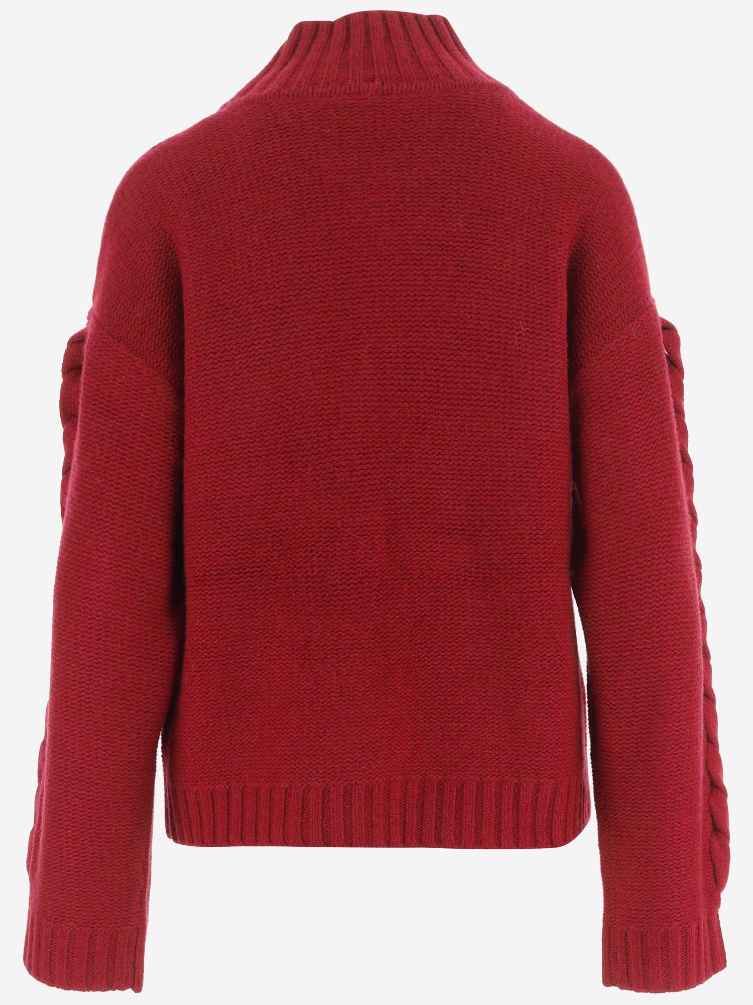MAGLIONE REALIZZATO IN LANA E CASHMERE CON FIOCCHI E TRECCE 22860 167 THE.GARMENT 