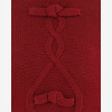 MAGLIONE REALIZZATO IN LANA E CASHMERE CON FIOCCHI E TRECCE 22860 167 THE.GARMENT 