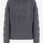 MAGLIONE REALIZZATO IN LANA E CASHMERE CON MOTIVO A TRECCE 22897 602 THE.GARMENT 