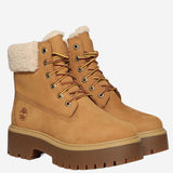 STIVALETTI STONE STREET IN PELLE CON LOGO TB0A2PU6 7541 TIMBERLAND 