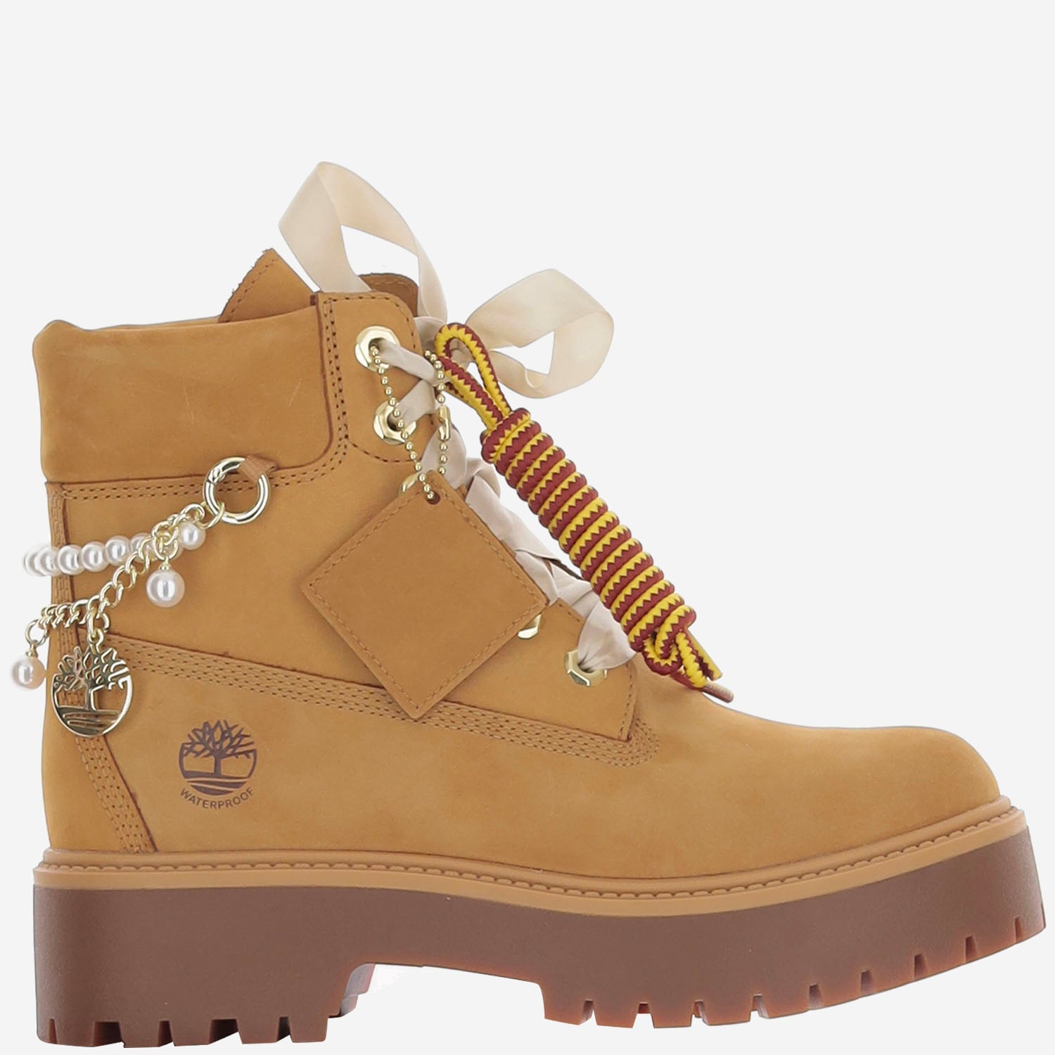 STIVALI STONE STREET IN PELLE CON DETTAGLIO CHARM TB0A5QQ8 04Y1 TIMBERLAND 