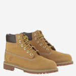STIVALETTI IN PELLE CON LOGO TB112709 7131 TIMBERLAND 