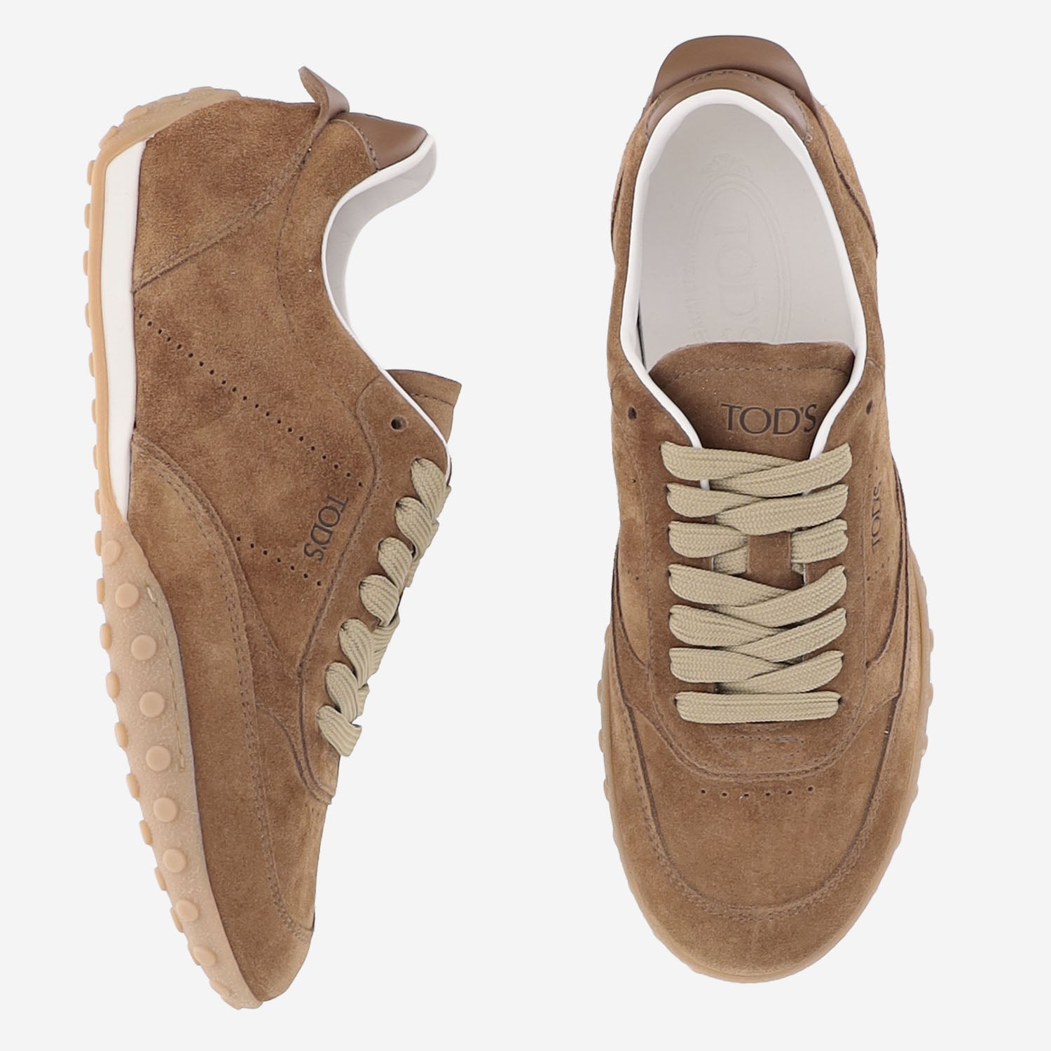 SNEAKERS IN SUEDE CON LOGO XXW13M0KO30 QG5S600 TODS 