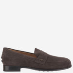 MOCASSINI IN SUEDE CON LOGO XXW19M0KK70 RE0S808 TODS 