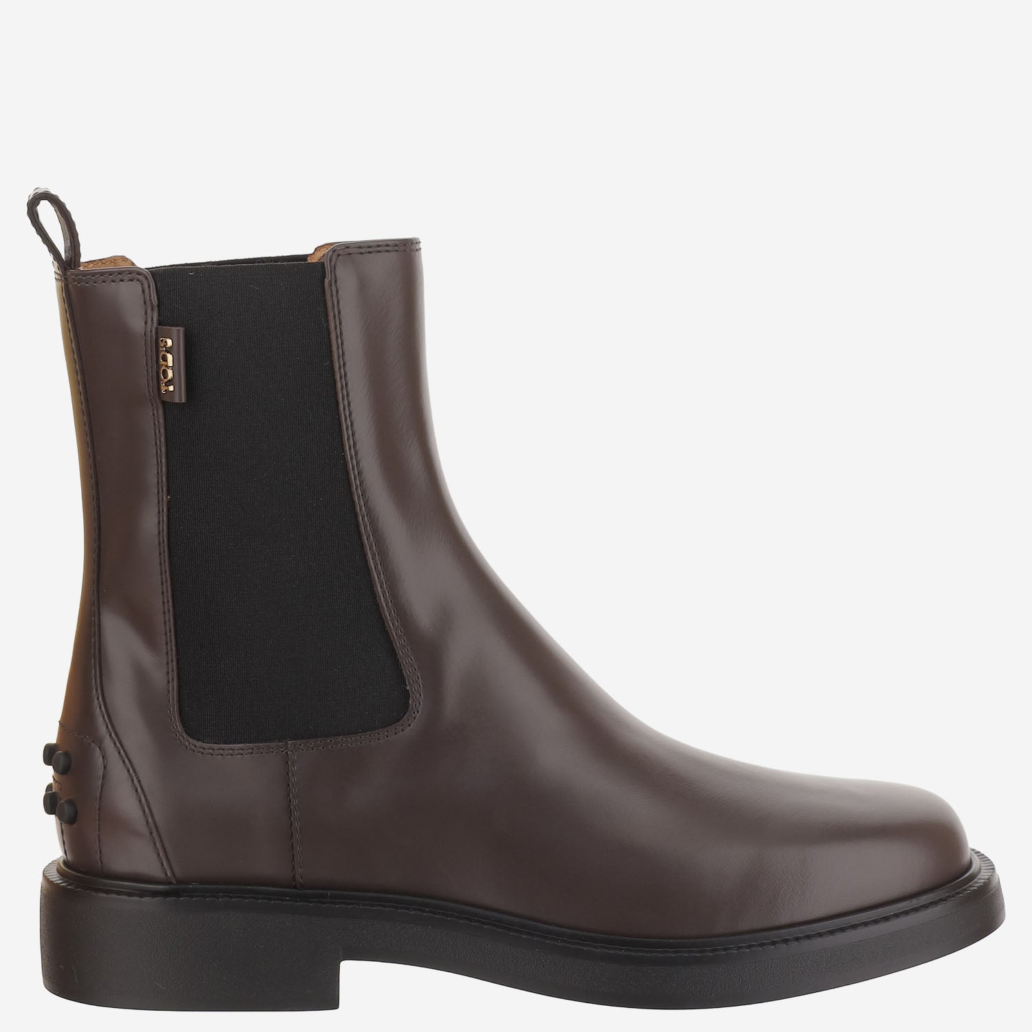 STIVALETTI IN PELLE CON LOGO XXW20L0IQ40 U18S804 TODS 