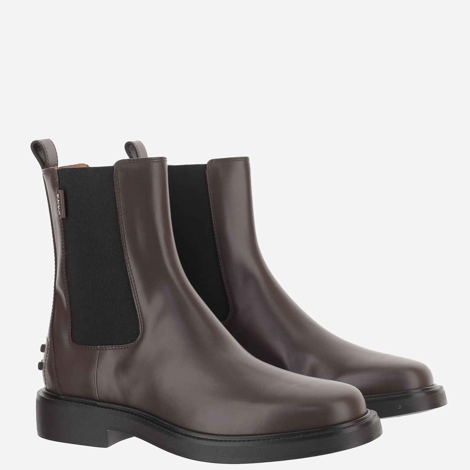 STIVALETTI IN PELLE CON LOGO XXW20L0IQ40 U18S804 TODS 