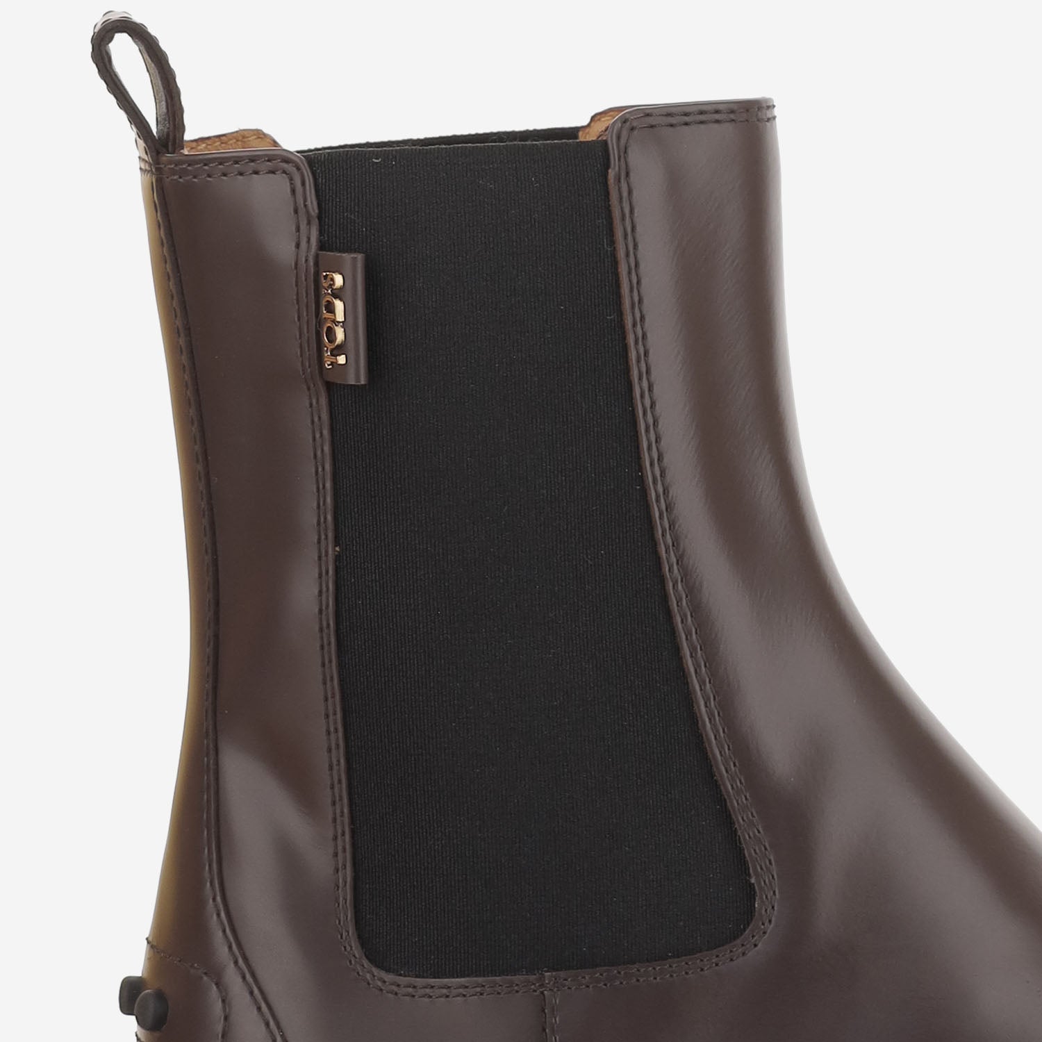 STIVALETTI IN PELLE CON LOGO XXW20L0IQ40 U18S804 TODS 