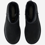 STIVALETTI CLASSIC MINI II IN PELLE SCAMOSCIATA 1002072 BLK UGG 