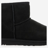 STIVALETTI CLASSIC MINI II IN PELLE SCAMOSCIATA 1002072 BLK UGG 