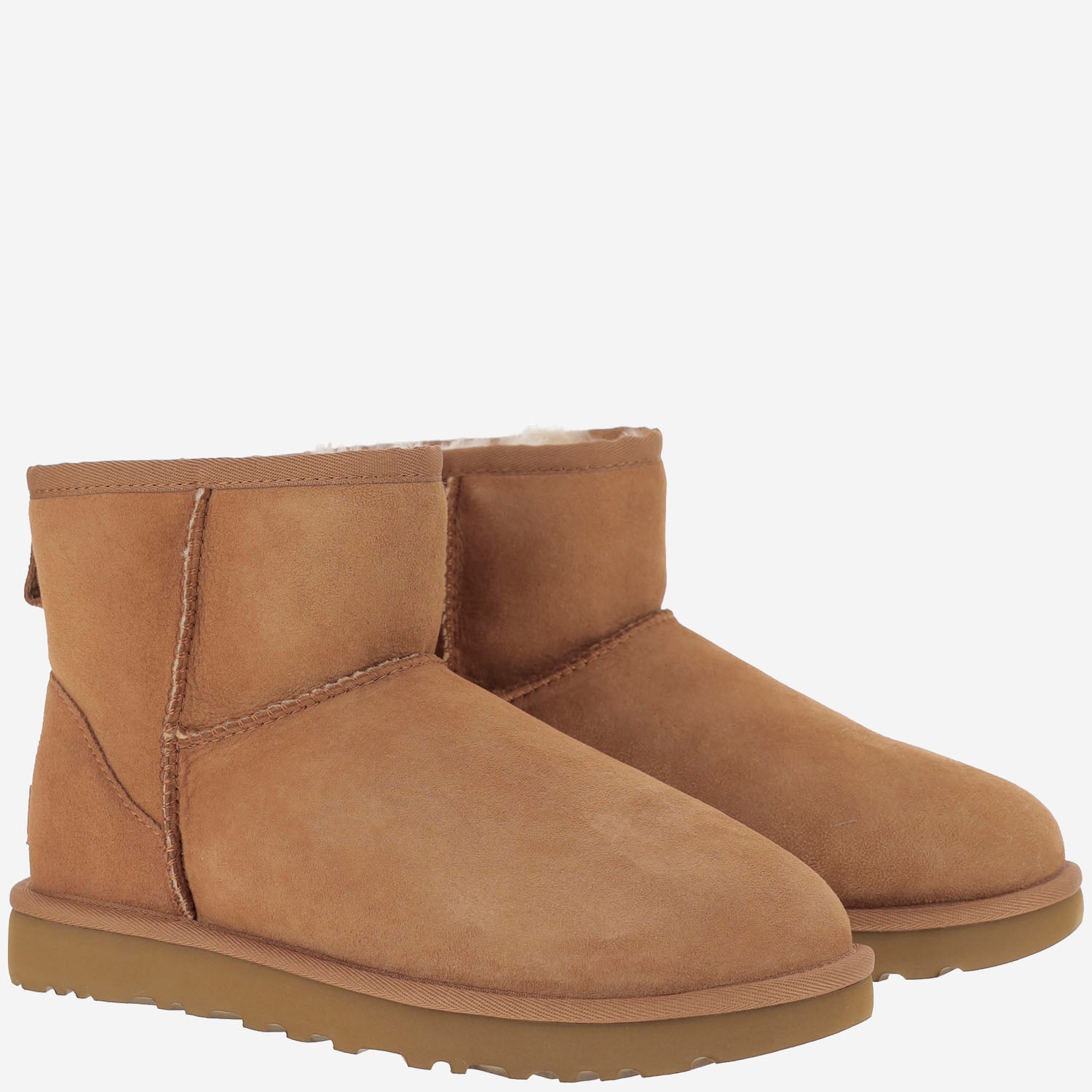 STIVALETTI CLASSIC MINI II IN PELLE SCAMOSCIATA 1016222 CHE UGG 