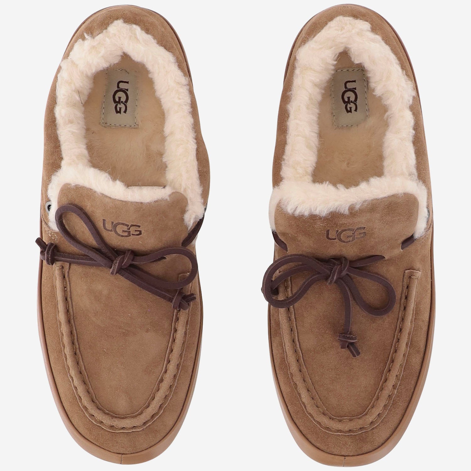 MOCASSINO QUILL IN PELLE SCAMOSCIATA 1181470 CHE UGG 