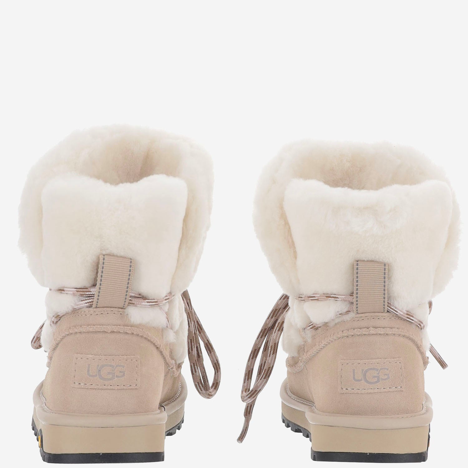 STIVALI IN PELLE SCAMOSCIATA E SHEARLING 1183490 MNL UGG 