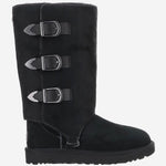 STIVALI WESTERN IN PELLE 1183491 BLK UGG 