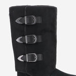 STIVALI WESTERN IN PELLE 1183491 BLK UGG 
