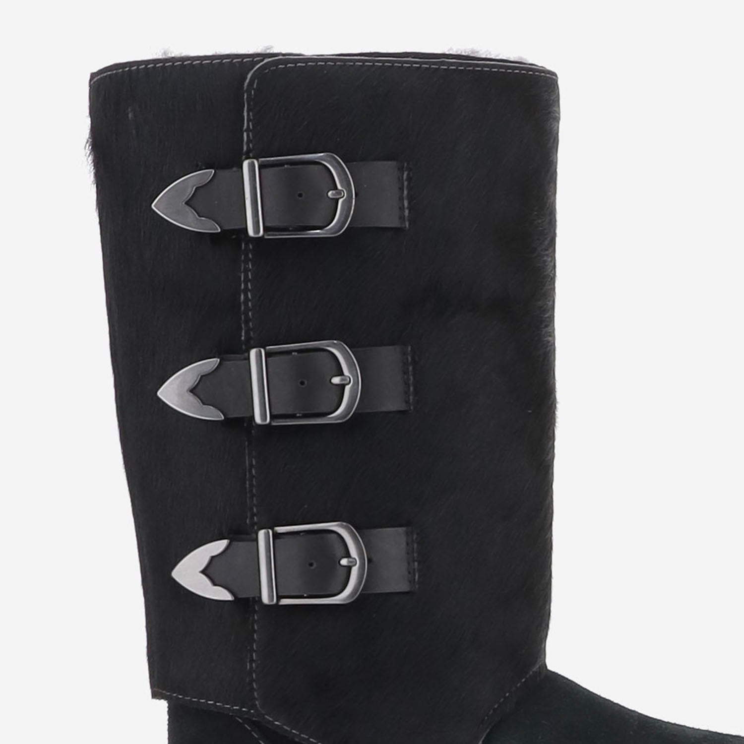 STIVALI WESTERN IN PELLE 1183491 BLK UGG 