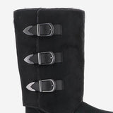 STIVALI WESTERN IN PELLE 1183491 BLK UGG 