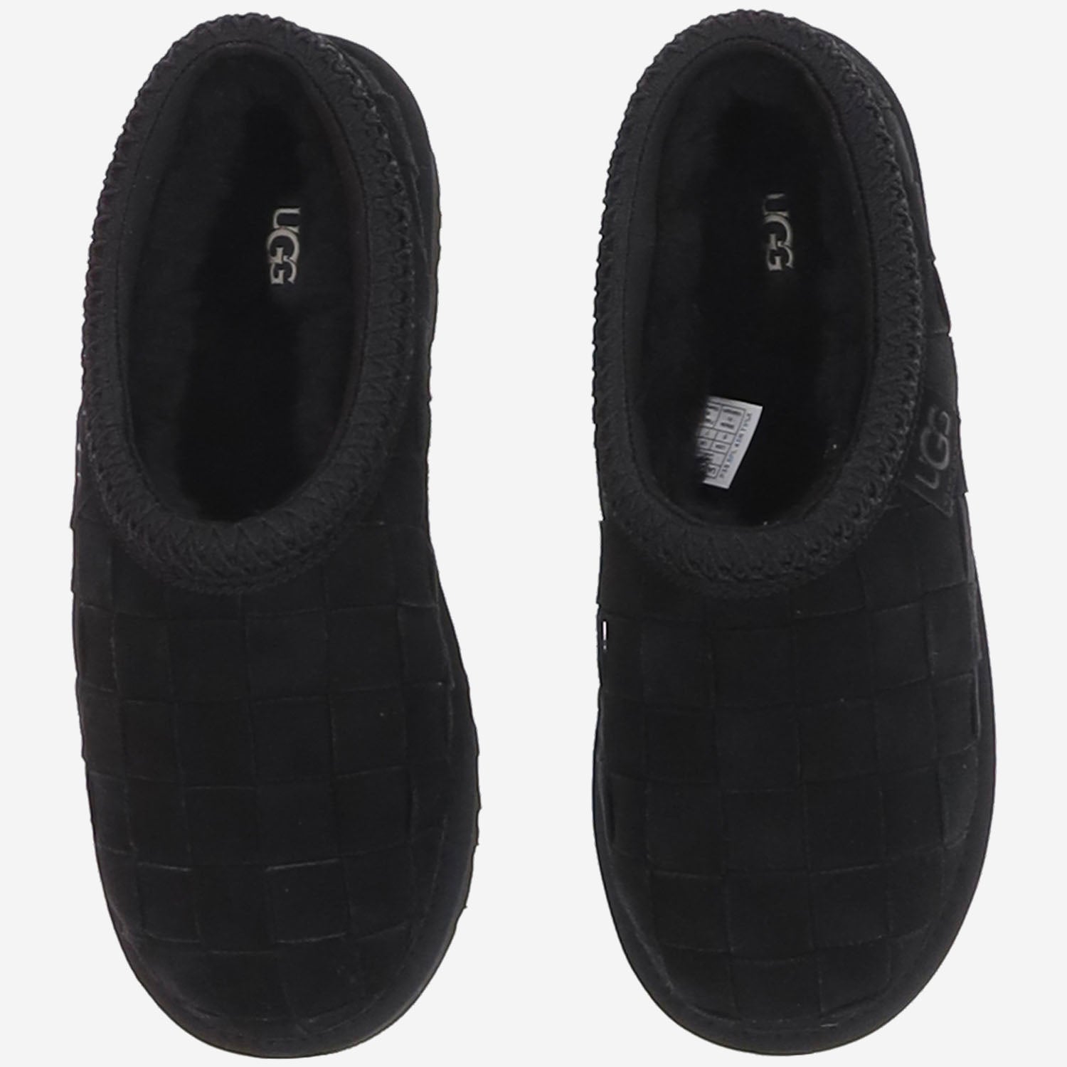 MULES TASMAN WOVEN IN PELLE INTRECCIATA 1186330 BLK UGG 