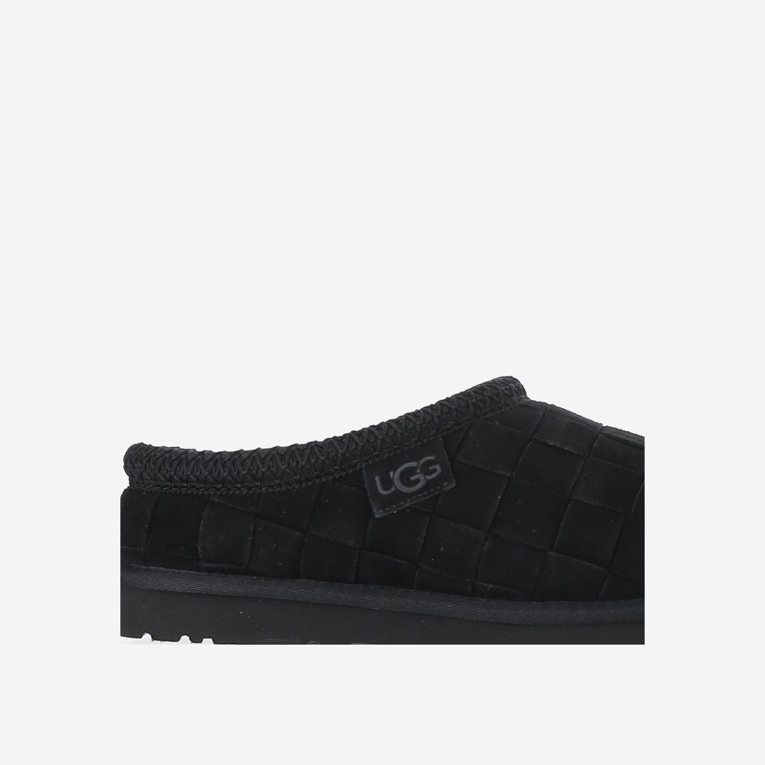 MULES TASMAN WOVEN IN PELLE INTRECCIATA 1186330 BLK UGG 