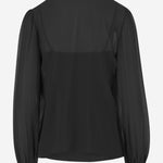 CAMICIA IN SETA CON FIOCCO 9B0AECJ5 93M0NO VALENTINO 