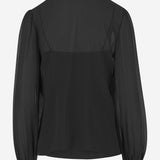 CAMICIA IN SETA CON FIOCCO 9B0AECJ5 93M0NO VALENTINO 