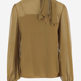 CAMICIA IN SETA CON FIOCCO 9B0AECJ5 93M2SP VALENTINO 