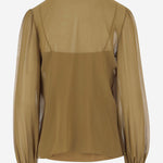 CAMICIA IN SETA CON FIOCCO 9B0AECJ5 93M2SP VALENTINO 