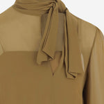 CAMICIA IN SETA CON FIOCCO 9B0AECJ5 93M2SP VALENTINO 