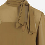 CAMICIA IN SETA CON FIOCCO 9B0AECJ5 93M2SP VALENTINO 
