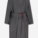 CAPPOTTO IN MISTO LANA E CASHMERE CON CINTURA 9B0CA8K3 AGV160 VALENTINO 