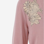 MAGLIA IN LANA VERGINE CON PIZZO RICAMATO 9B0KA16T AGA4MX VALENTINO 