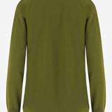 MAGLIA IN LANA CON BORDO IN PIZZO RICAMATO 9B0KC76D AFLJBM VALENTINO 