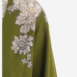 MAGLIA IN LANA CON BORDO IN PIZZO RICAMATO 9B0KC76D AFLJBM VALENTINO 