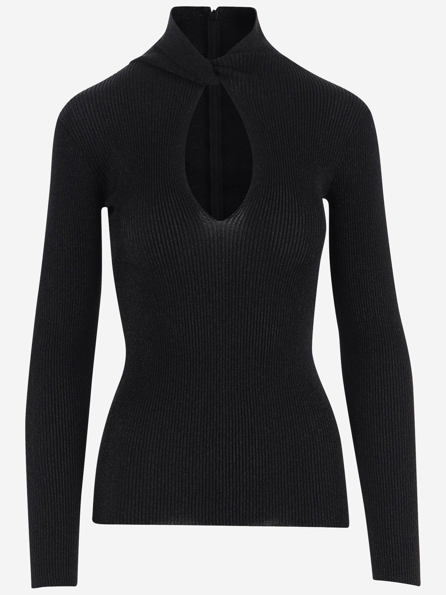 MAGLIA IN VISCOSA CON DETTAGLIO CUT-OUT 9B0KC76N AGW0NO VALENTINO 