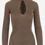 MAGLIA IN VISCOSA CON DETTAGLIO CUT-OUT 9B0KC76N AGWDQW VALENTINO 