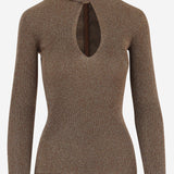 MAGLIA IN VISCOSA CON DETTAGLIO CUT-OUT 9B0KC76N AGWDQW VALENTINO 