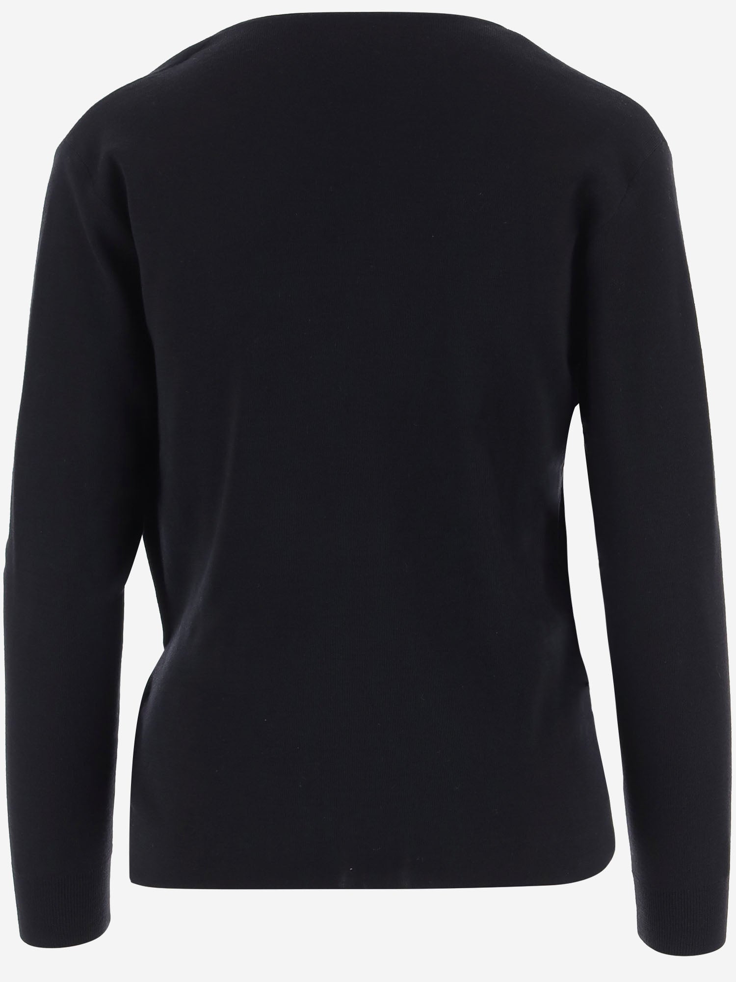 MAGLIA IN LANA CON DRAPPEGGIO E DETTAGLIO GIOIELLO 9B0KC77B AJB0NO VALENTINO 