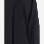 MAGLIA IN LANA CON SCOLLO A V E LACCETTI FRONTALI 9B0KC77G AJH0NO VALENTINO 