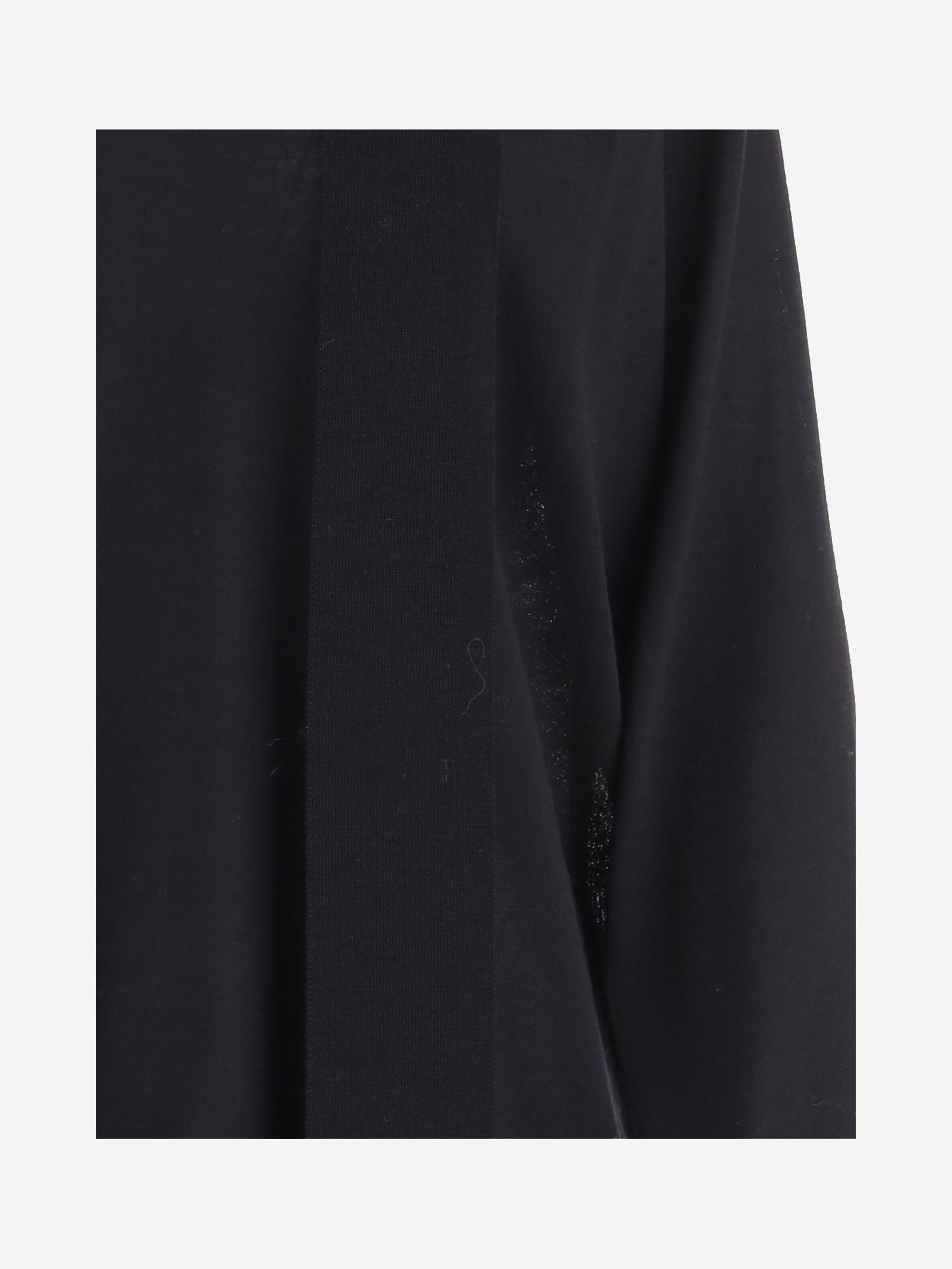 MAGLIA IN LANA CON SCOLLO A V E LACCETTI FRONTALI 9B0KC77G AJH0NO VALENTINO 