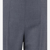 PANTALONI IN LANA E SETA 9B0RB7D7 AGP1N5 VALENTINO 