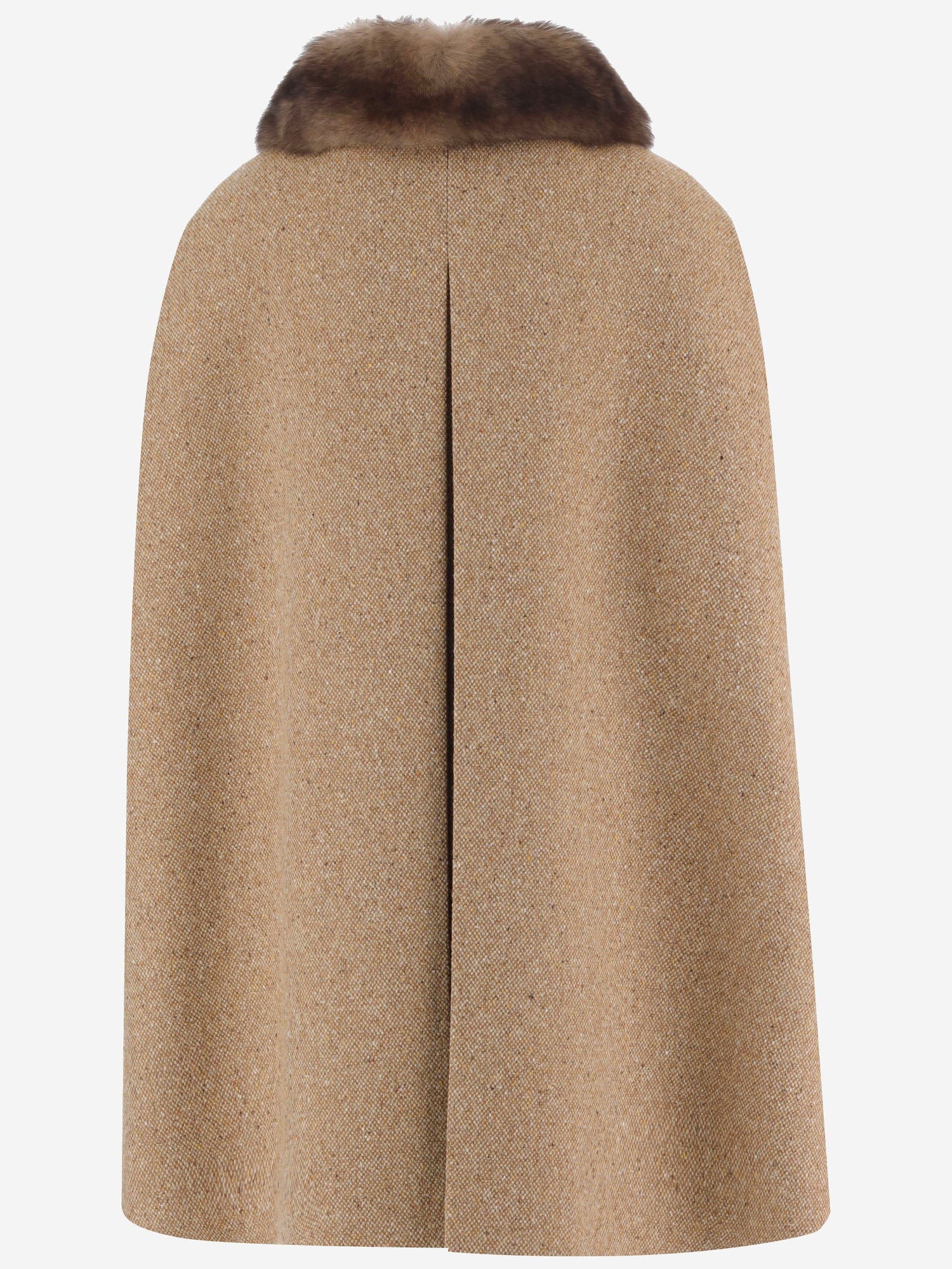 CAPPOTTO IN MISTO LANA CON PELLICCIA 9B3CG553 AEBO42 VALENTINO 