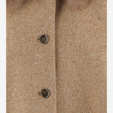 CAPPOTTO IN MISTO LANA CON PELLICCIA 9B3CG553 AEBO42 VALENTINO 