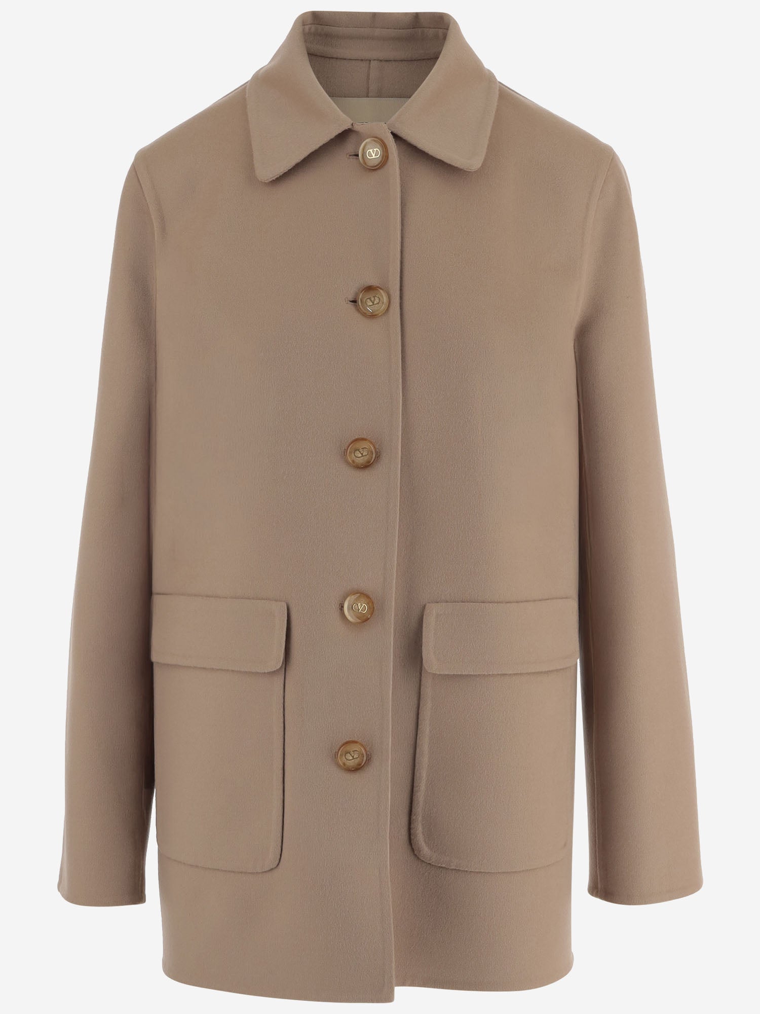 CAPPOTTO IN LANA E CASHMERE 9B3CJH39 6JALC0 VALENTINO 