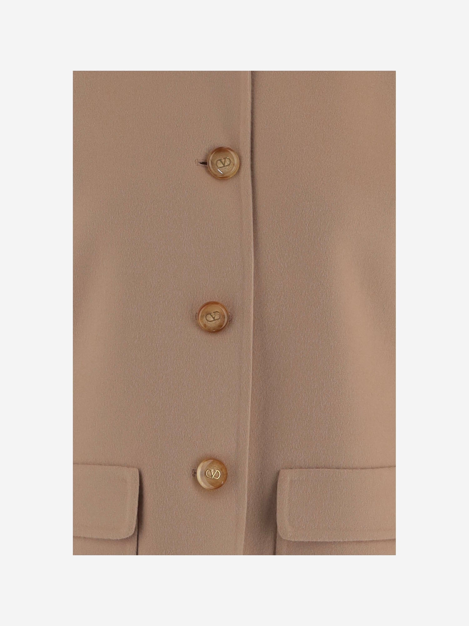 CAPPOTTO IN LANA E CASHMERE 9B3CJH39 6JALC0 VALENTINO 