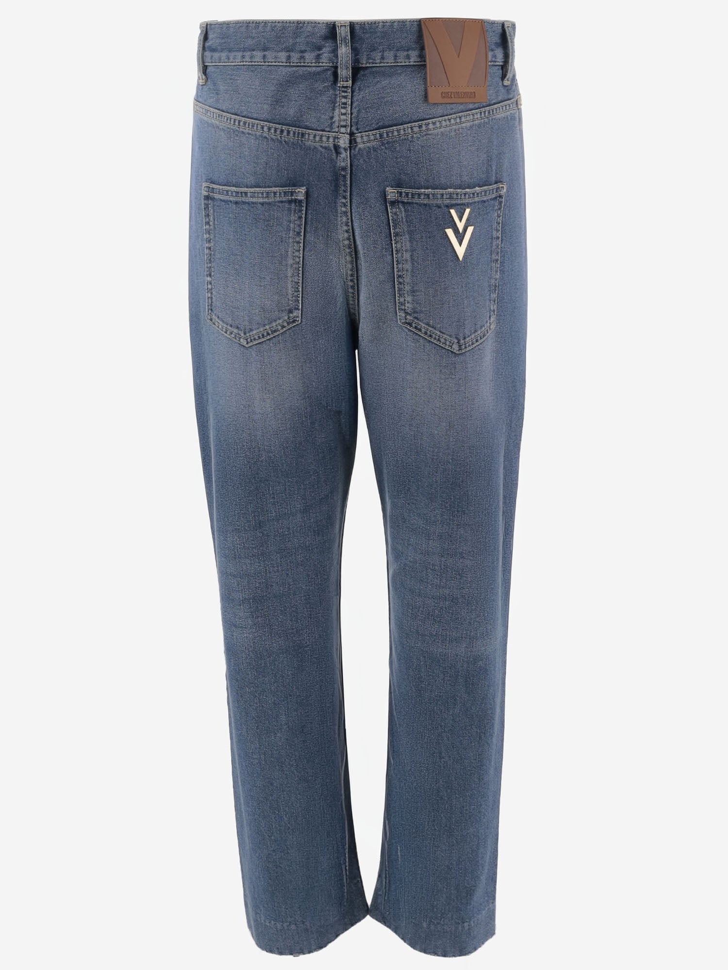 JEANS IN DENIM DI COTONE 9B3DD22N ACH558 VALENTINO 