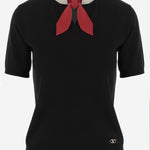 TOP IN MISTO LANA 9B3KC75I AF50NA VALENTINO 