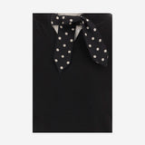 TOP IN MAGLIA CON DETTAGLIO FOULARD 9B3KC75J AF60NO VALENTINO 