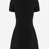 ABITO IN MISTO VISCOSA CON FIOCCO 9B3KD15Y AC50NO VALENTINO 
