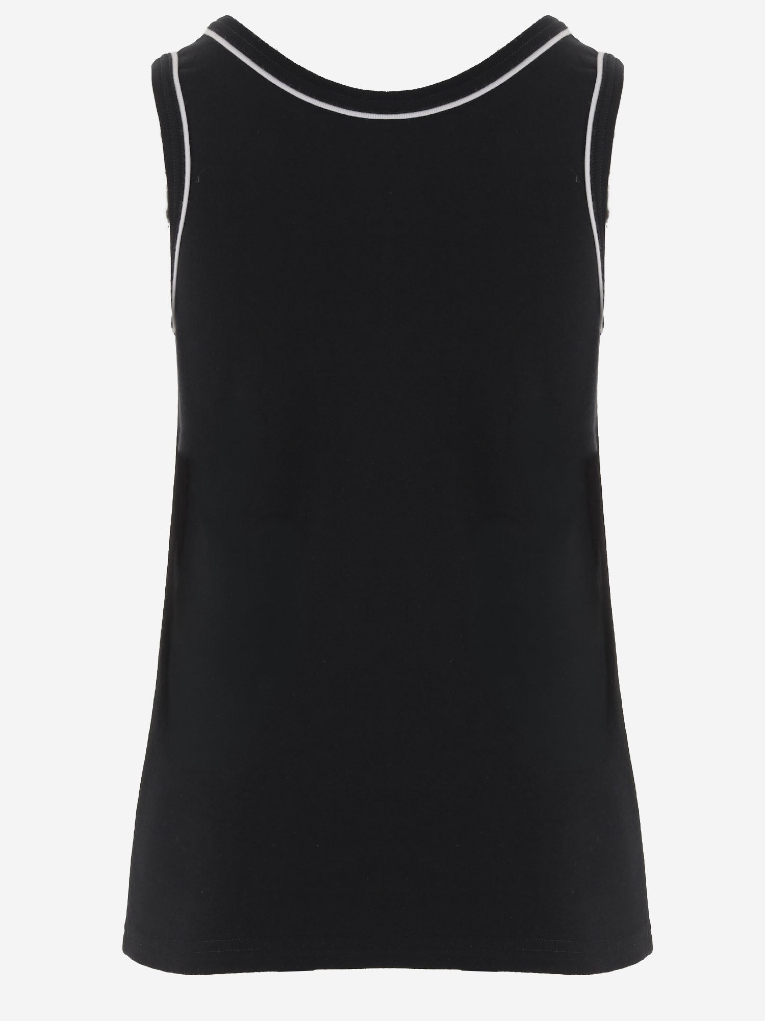 CANOTTA IN COTONE CON LOGO 9B3MC02Q AA50NI VALENTINO 