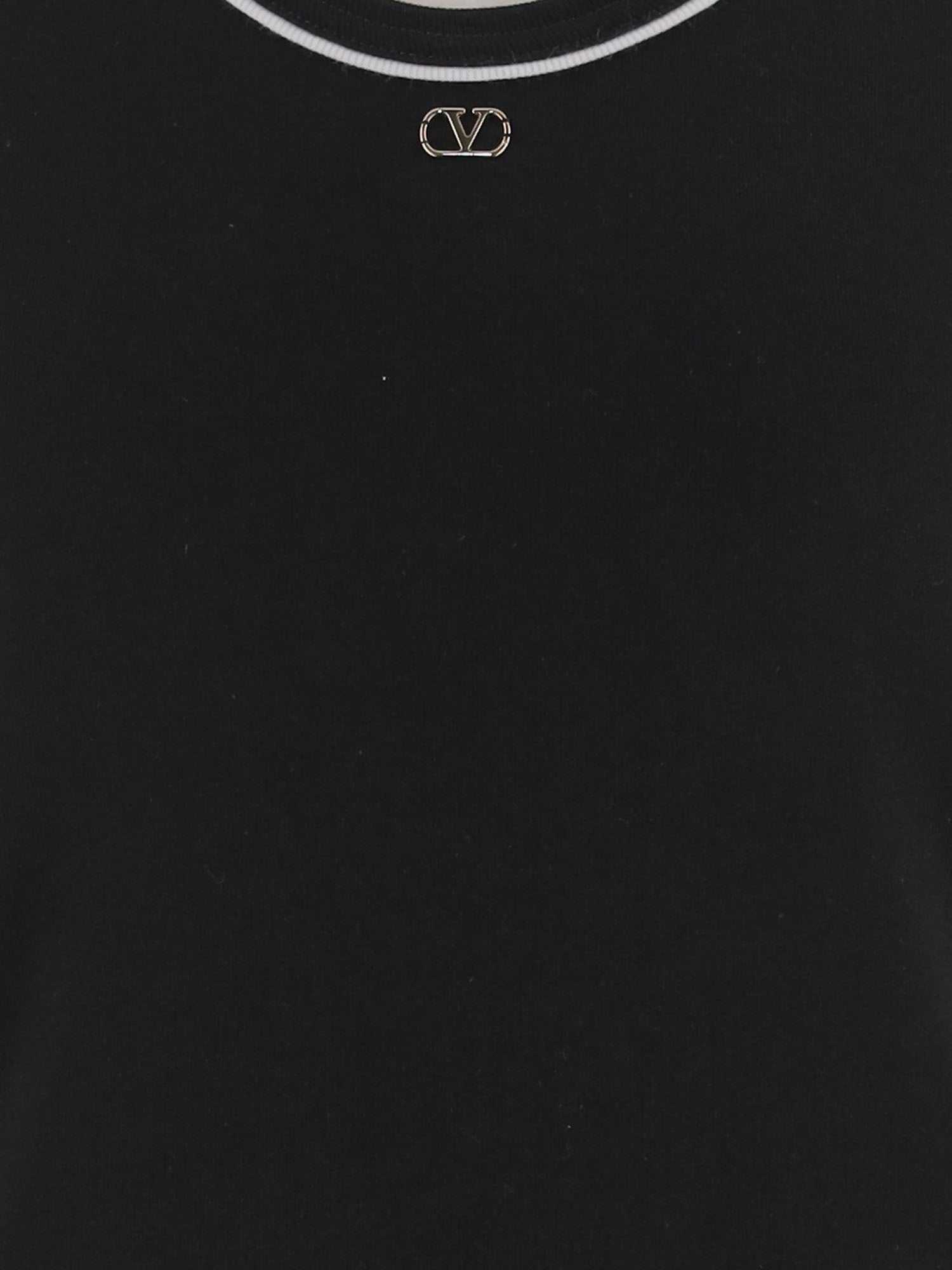 CANOTTA IN COTONE CON LOGO 9B3MC02Q AA50NI VALENTINO 